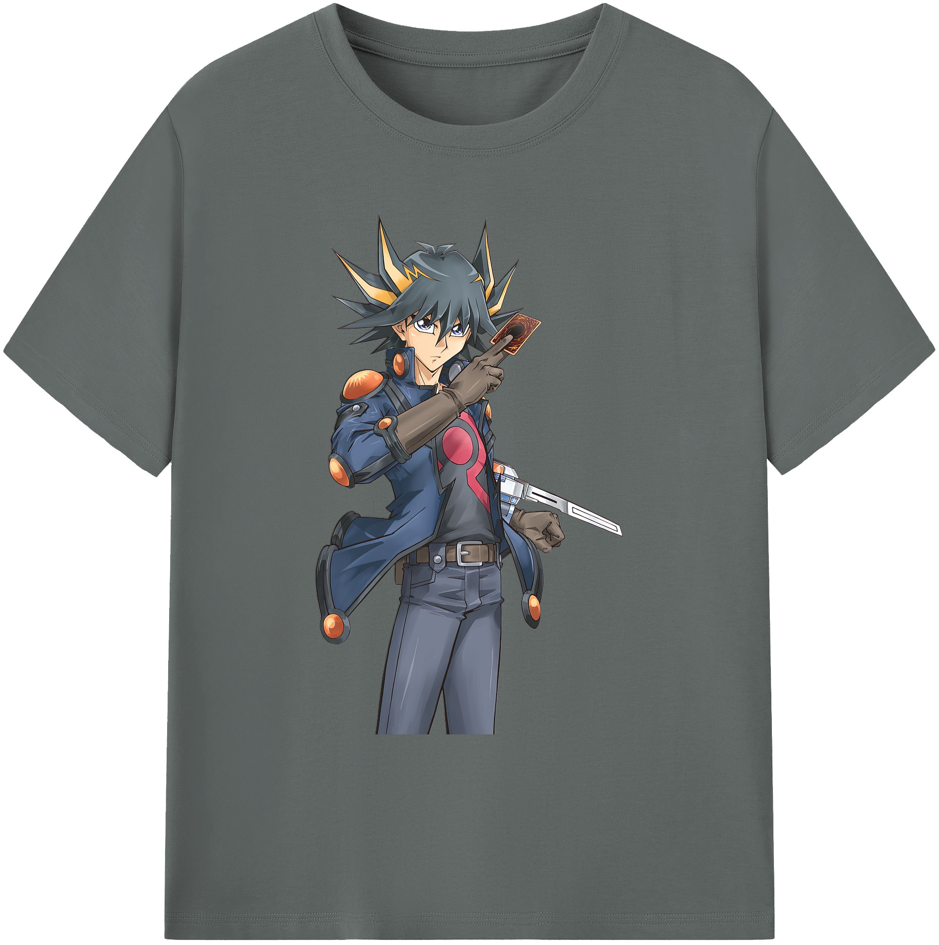 遊☆戯☆王 Yu-Gi-Oh! 綿100％ メンズ半袖Tシャツ｜肌触りやわらか＆通気性